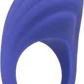 Фиолетовое эрекционное виброкольцо Couples Ring с управлением через приложение