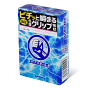 Презервативы Sagami Squeeze волнистой формы - 5 шт. фото в интим магазине Love Boat