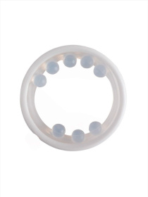 Эрекционное кольцо со стимулирующими шариками сверху и снизу