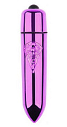Фиолетовая вибропуля - 8 см. фото в интим магазине Love Boat