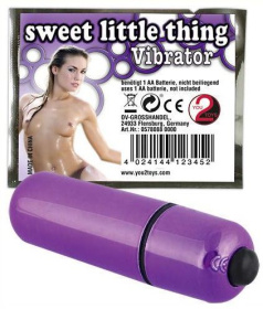 Фиолетовая вибропуля Sweet Little Thing - 7 см. фото в интим магазине Love Boat