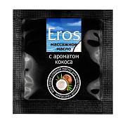 Саше массажного масла Eros tropic с ароматом кокоса - 4 гр. фото в интим магазине Love Boat