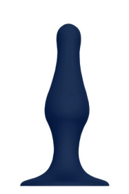 Синяя анальная пробка SILICONE PLUG LARGE - 15,6 см. фото в интим магазине Love Boat