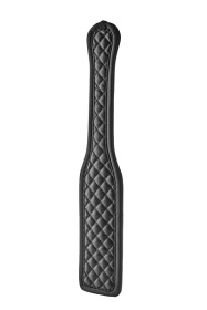 
Черная шлепалка PADDLE DIAMOND - 32 см. фото в интим магазине Love Boat