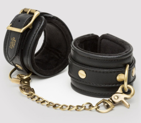 
Черные наручники Bound to You Faux Leather Wrist Cuffs фото в интим магазине Love Boat