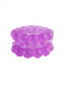 Лиловое эрекционное кольцо с 2 рядами стимулирующих шариков