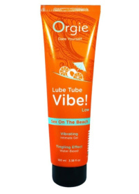 Гель с эффектом вибрации Lube Tube Vibe Low Sex On The Beach - 100 мл. фото в интим магазине Love Boat
