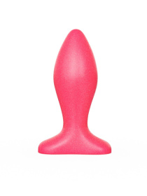 Розовая анальная пробка - 9 см. фото в интим магазине Love Boat