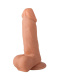 Гелевый фаллоимитатор-реалистик на присоске - 16,8 см.
