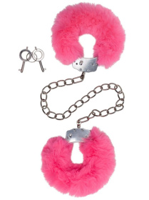 
Металлические оковы с розовым мехом фото в интим магазине Love Boat