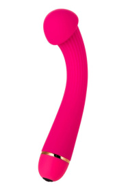 Розовый вибратор с шаровидной головкой - 20 см. фото в секс шопе Love Boat