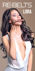 
Кляп-трензель Lora с металлическими кольцами фото в интим магазине Love Boat