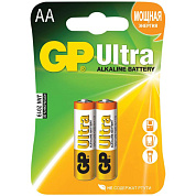 Батарейки GP Ultra Alkaline AA/LR6 15AU-CR2 - 2 шт. фото в интим магазине Love Boat