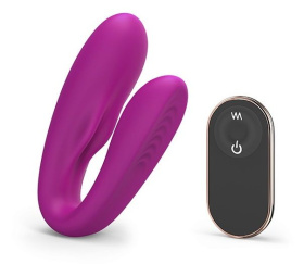 Лиловый вибратор для пар Match Up Couple Vibrator with Remote Control фото в интернет магазине Love Boat