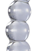 Прозрачный стеклянный стимулятор Icicles №66 - 12 см.