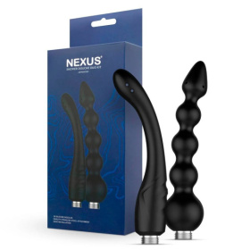 Набор из 2 насадок для анального душа Shower Douche Duo Kit Advanced фото в интим магазине Love Boat