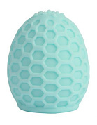 Аквамариновый мастурбатор-яйцо Male Tickler Masturbator фото в интим магазине Love Boat