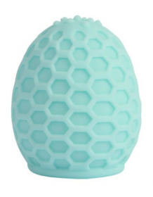 Аквамариновый мастурбатор-яйцо Male Tickler Masturbator фото в интим магазине Love Boat