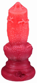 
Красный фаллоимитатор  Акита large  - 27,5 см. фото в интим магазине Love Boat