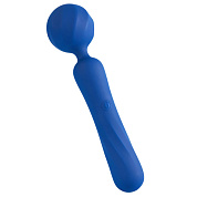 Синий wand-вибромассажер BeYourLover Titan фото в интим магазине Love Boat