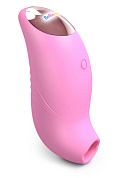 Розовый вакуум-волновой стимулятор Believer фото в интим магазине Love Boat