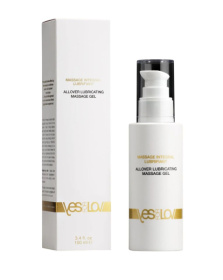 Массажный гель-смазка на силиконовой основе Allover Lubricating Massage Gel - 100 мл. фото в интим магазине Love Boat