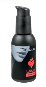 Съедобный лубрикант JUJU Strawberry с ароматом клубники - 100 мл. фото в интим магазине Love Boat