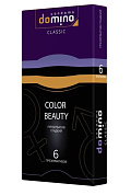 Разноцветные презервативы DOMINO Classic Colour Beauty - 6 шт. фото в интим магазине Love Boat