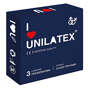 Ультрапрочные презервативы Unilatex Extra Strong - 3 шт. фото в интим магазине Love Boat