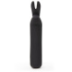 Черная вибропуля с ушками Rechargeable Rabbit Ears Bullet Vibrator