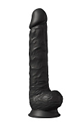 Черный фаллоимитатор-гигант XXL Dildo - 38 см. фото в интим магазине Love Boat