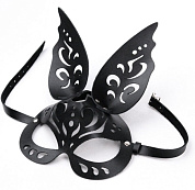 
Черная ажурная маска  Зайка  с ушками фото в интим магазине Love Boat