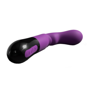 Фиолетовый вибратор Adrien Lastic Nyx 2.0 - 20,7 см.