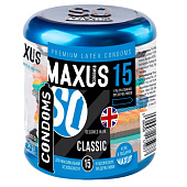 Классические презервативы MAXUS Classic - 15 шт.
