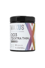 Экстремально тонкие презервативы MAXUS 003 Extra Thin - 15 шт. фото в интим магазине Love Boat