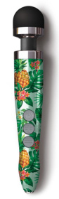Жезловый вибратор Die Cast 3R с принтом в виде ананасов - 28 см. фото в интим магазине Love Boat