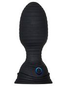 Черная анальная пробка с вибрацией и функцией расширения Shape Shifter - 11,7 см. фото в интим магазине Love Boat