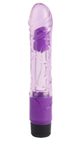 Сиреневый вибратор-реалистик 9 Inch Realistic Vibe - 22,5 см. фото в интим магазине Love Boat