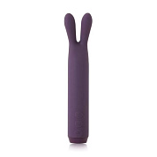 Фиолетовый вибратор с ушками Rabbit Bullet Vibrator - 8,9 см. фото в интим магазине Love Boat