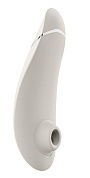 Светло-серый клиторальный стимулятор Womanizer Premium 2 фото в интим магазине Love Boat