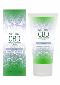 Крем для мастурбации для мужчин Natural CBD Masturbation Cream For Him - 50 мл. фото в интим магазине Love Boat