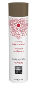 Массажное масло с ароматом кориандра с добавлением сандалового масла - 100 мл. фото в интим магазине Love Boat