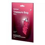 Розовый мешочек для хранения игрушек Treasure Bag L фото в интим магазине Love Boat