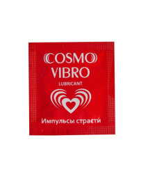 Саше женского стимулирующего лубриканта на силиконовой основе Cosmo Vibro - 3 гр.