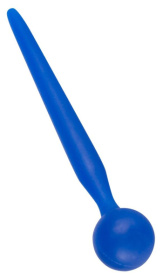 
Синий уретральный стимулятор Penis Plug - 9,6 см. фото в интим магазине Love Boat