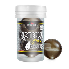 Анальный лубрикант на масляной основе Hot Ball Plus Conforto (2 шарика по 3 гр.) фото в интим магазине Love Boat