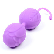 Фиолетовые вагинальные шарики «Оки-Чпоки» фото в интим магазине Love Boat