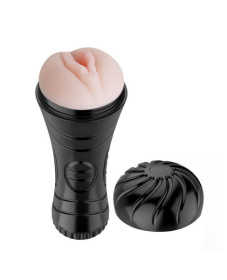 Мастурбатор-вагина в тубе без вибрации Baby Pussy фото в интим магазине Love Boat