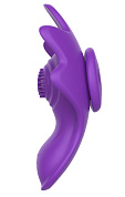 Фиолетовый вибратор в трусики с магнитным держателем фото в интим магазине Love Boat