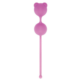 Розовые вагинальные шарики PUSSYNUT DOUBLE SILICONE фото в интим магазине Love Boat